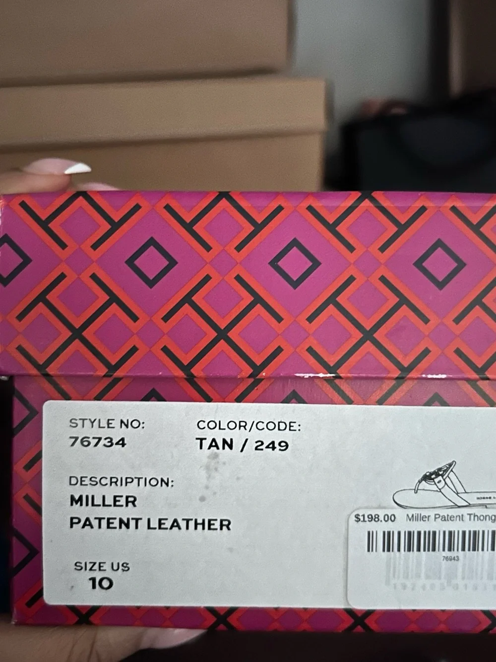 Women’s Tory Burch Logo Thong Sandals